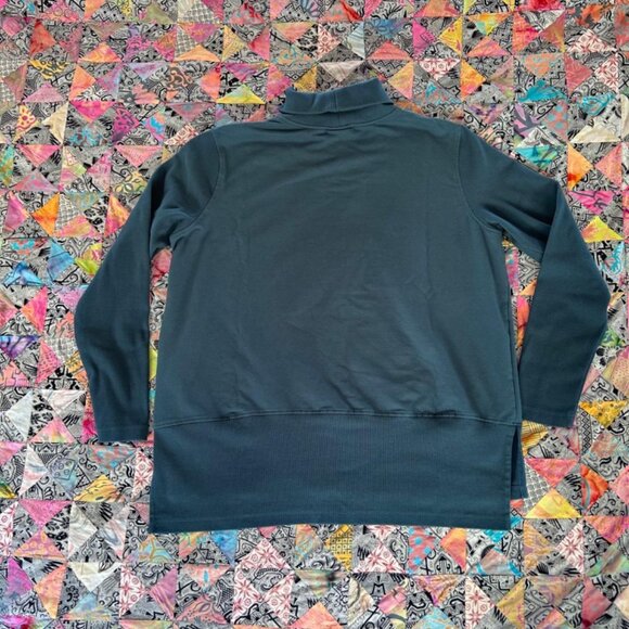 Ariat® Ladies REAL Funnel Eurasian Teal Women’s Sweater 10037341 Size XXL - Picture 6 of 8